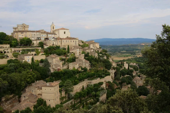 Le village de Gordes, l'un des plus beaux villages de France.
