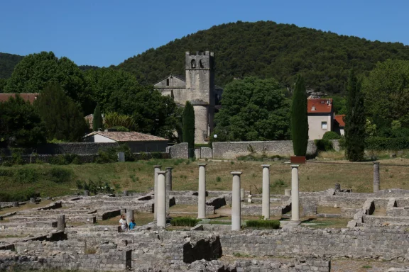 Site archéologique gallo-romain de Vaison-la-Romaine.