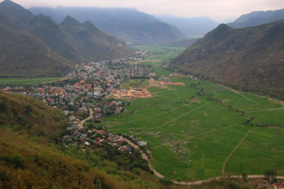 Paysage de montagne.