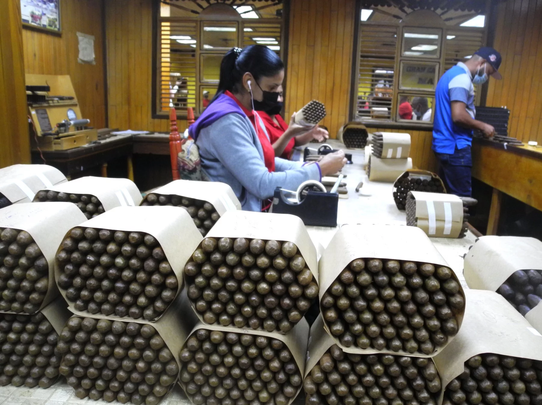 Les cigares de luxe dominicains ont conquis la planète. Ici dans l'antre Fuente.