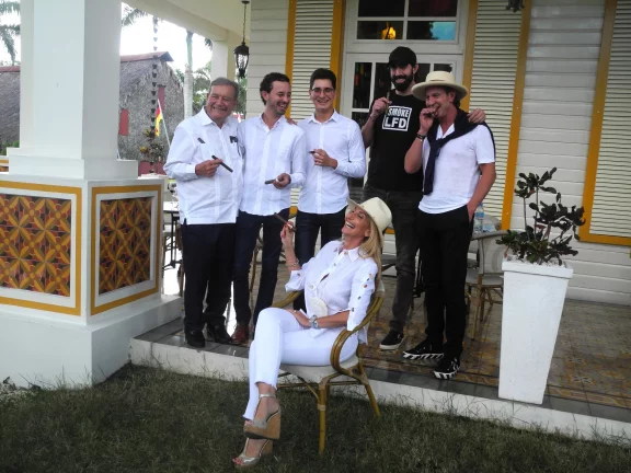 Chez les barons domincains du cigare de luxe au Château de la Fuente à Bonao