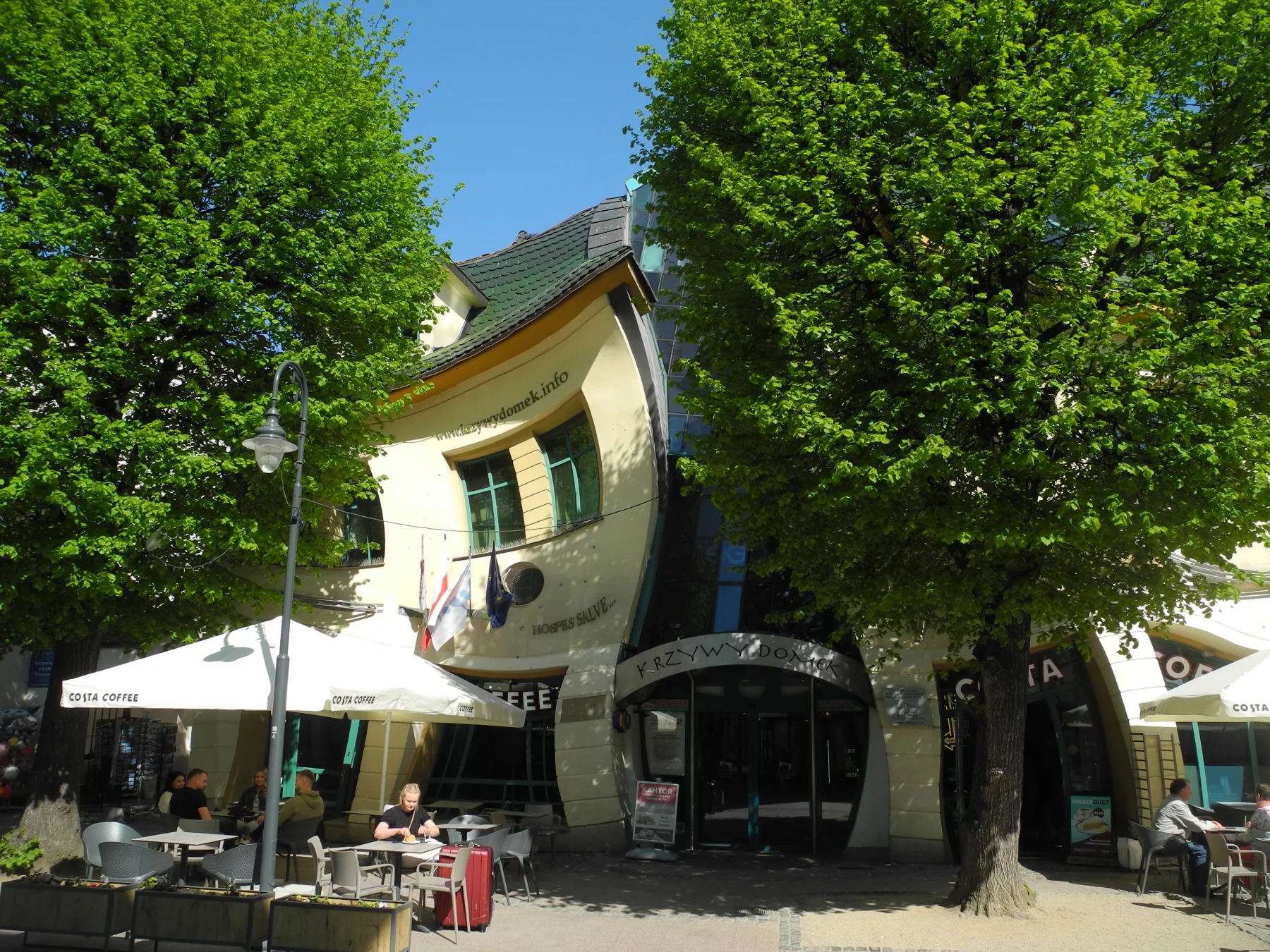 La maison tordue de Sopot que l'on doit à des architectes adeptes du surréalisme