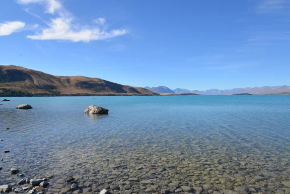Le lac Tekapo, île de Jade