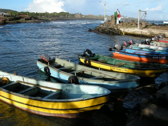 Port de pêche d'Hanga Roa