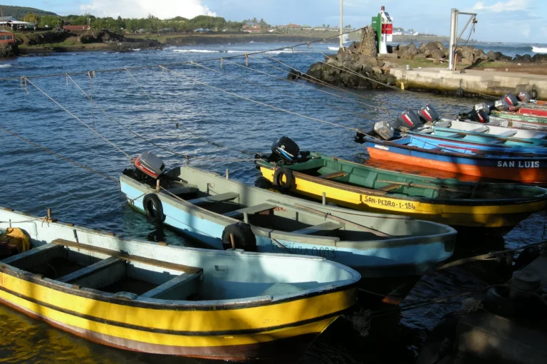 Port de pêche d'Hanga Roa