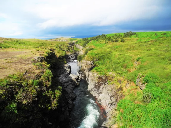 Les gorges de Skrauma