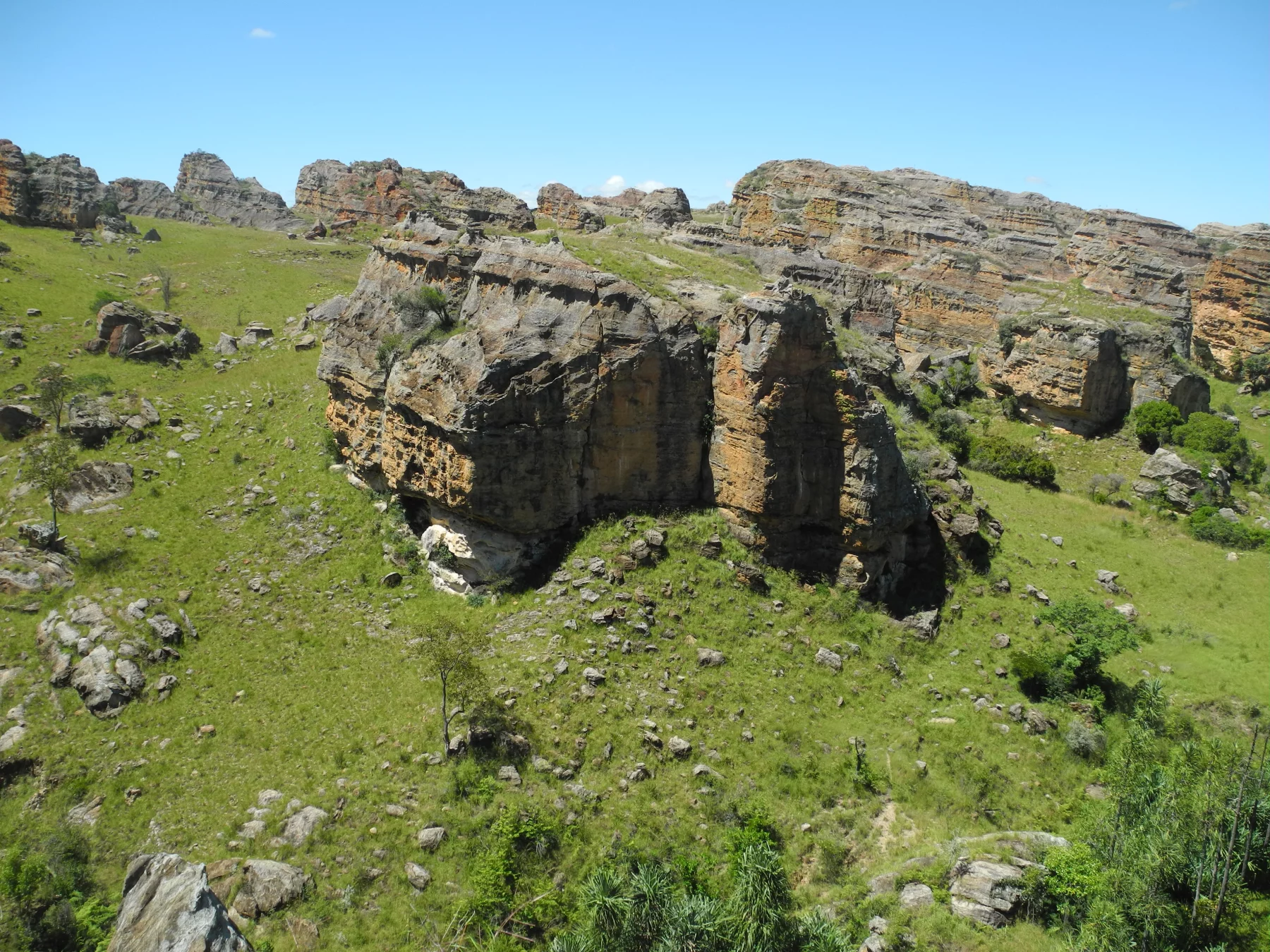 Une bonne idée que le trek des Crêtes dans le parc national d'Isalo, le "Colorado malgache"