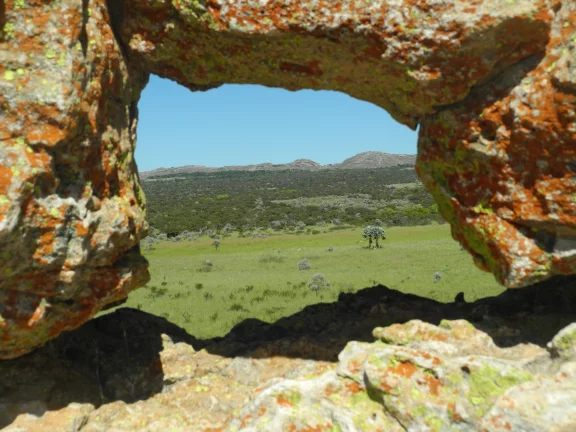 La fenêtre d'Isalo