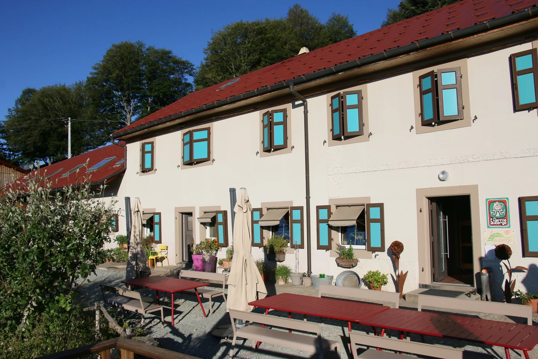 La ferme-auberge du Gresson.