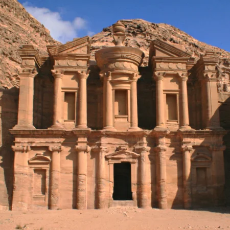 Site de Pétra en Jordanie